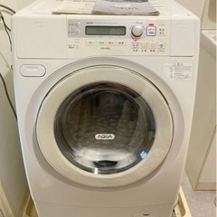 【お取引中】ドラム式洗濯乾燥機　日本製　AWD-AQ4500-R...