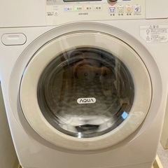 【お取引中】ドラム式洗濯乾燥機　日本製　AWD-AQ4500-R(W) 9.0kg　