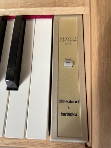 ☆71321【電子ピアノ】ROLAND KF10 19年製 人気新品、2022年製のRoland