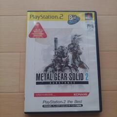 プレステ2 METAL GEAR SOLID2 SUBSTANCE