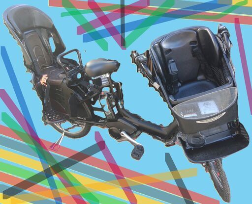 c95土日もお子様と土足のまま、いろいろなタイプの電動自転車のご試乗可能です。  バカ良心的な電動自転車屋　安心の無料保証；点検サービス付き  電動自転車・リサイクル専門店　　ご試乗をしてから、ご購入できます。  ２０インチ、チャイルドシート、２人乗り、３人乗り、１人乗り電動自転車  後ろチャイルドシートをかごに変更して、１人乗りにもできます。  バッテリーは新品の９０％以上の性能です。  １回の充電で３０Ｋｍ以上走行可能でコンディション良好です。  電動自転車、在