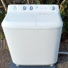 ★美品!!お届け可！★2022年製 ハイアール 4.5㎏ 二槽式洗濯機 JW-W45F