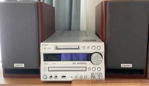 ONKYO★コンポ　CD MD RADIO USB 家電 オーディオ コンポ