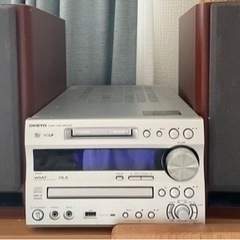 ONKYO★コンポ　CD MD RADIO USB 家電 オーデ...