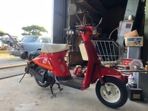 スズキ　薔薇　バラ2スト　50cc　スクーター旧車