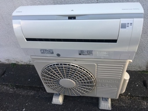 美品❗️取り付け込み！ヒタチ8畳から10畳用エアコン