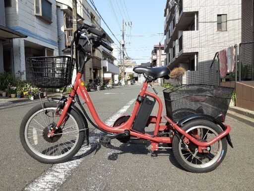 電動アシスト三輪自転車