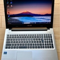 【取引可】ASUS K56C アルミボディ Corei7 高速S...