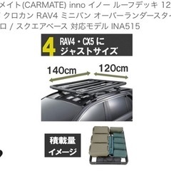 最終値下げ！イノー ルーフデッキ120 INA515