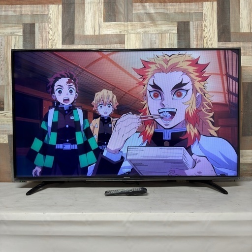 即日受渡❣️55型液晶TV Wチューナーで裏番組録画可能33500円