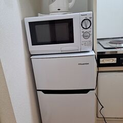 一人暮らしセット　冷蔵庫　洗濯機　電子レンジ　テレビ　テレビ台　...