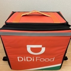 新品に近い　DIDI FOOD 配達用バッグ