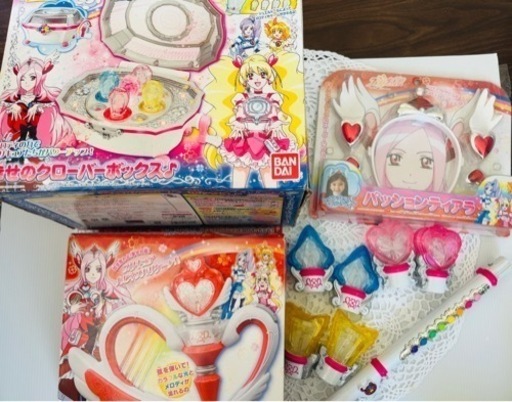 フレッシュプリキュア玩具セット