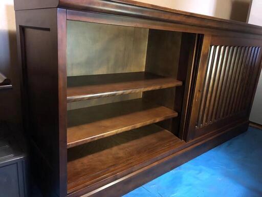 モダン 木製 テレビ台 ボード キャビネット 収納棚 昭和