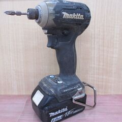 マキタ makita TD170 インパクトドライバ 中古品 バッテリ18V 6.0Ah 