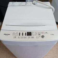 【ネット決済】[N-1613] ハイセンス 洗濯機 2021年製...