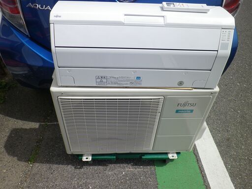 FUJITSU/富士通　14～16畳用エアコン（14畳・単相100V対応）お掃除機能付き　 nocria（ノクリア） 　AS-R40H-W　２０１8年