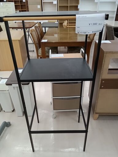 ★ジモティ割あり★ レンジボード ナチュラル H180×D45×W115クリーニング済み TC1754 ☆ジモティ割あり☆ レンジボード ナチュラル H180×D45×W115