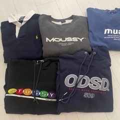 stussy odsd moussy muah polo パーカ...