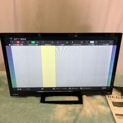 TOSHIBA　液晶テレビ　24S12　USB-HDD録画対応　...