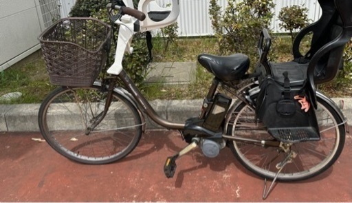 パナソニック　電動自転車 電動アシスト自転車　チャイルドシート