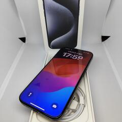 新品同様品 Apple iPhone15pro 128GB ブルーチタニウム