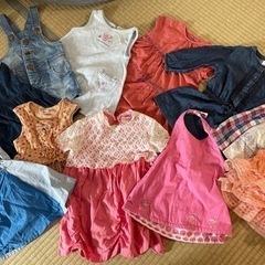 決まりました。値下げ！ワンピース スカート服 80 90子供用品...