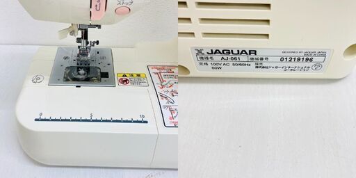 JAGUAR 電子ミシン　AJ-061 初心者向け コンパクト JAGUAR 電子ミシン AJ-061 初心者向け コンパクト JAGUAR JA-061 電動