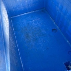□中古品 ジャンボボックス 生け簀 大型水槽 サイズ：1335x860x670mm