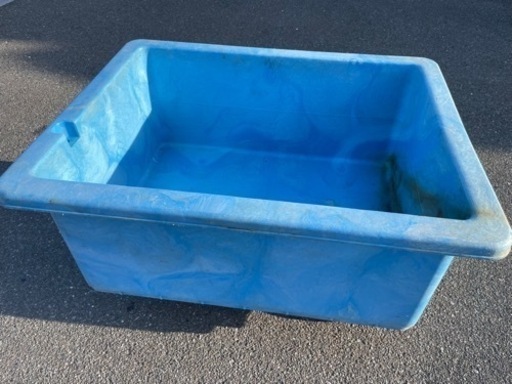 ■中古品  生け簀 水槽 サイズ：940x740x410mm   養殖  水溜 水タンク■