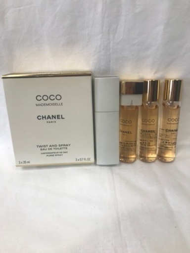 【未使用】☆シャネル CHANEL 香水 ココ マドモアゼル ツィストu0026スプレイ