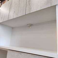 【愛品倶楽部柏店】浅川木工 3枚扉キッチンボード 