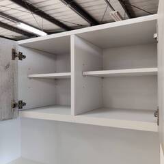 【愛品倶楽部柏店】浅川木工 3枚扉キッチンボード 