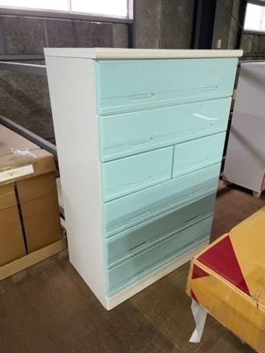 ハイタイプ　チェスト　展示品　ハイチェスト　未使用品　家具 収納家具 タンス、衣類収納