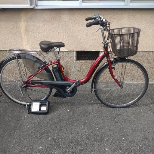 【商談中】電動アシスト自転車 ヤマハPAS Cheer(パス チア) PA26CH 26型 9.3Ahバッテリー 充電器付(X92-10)　自転車 クロスバイク