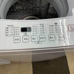 洗濯機　No.11008　ニトリ　2019年製　6kg　NTR60　【リサイクルショップどりーむ荒田店】