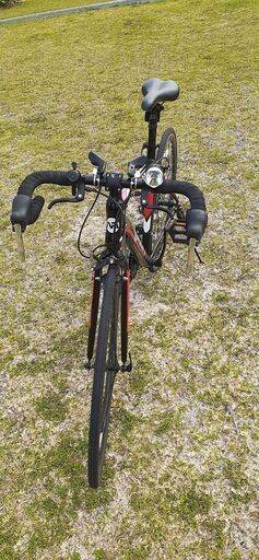 鍵・ライト付き】700Cロードバイク14段ギア付き