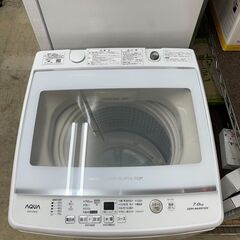 洗濯機　No.11009　アクア　2022年製　7kg　AQW-...