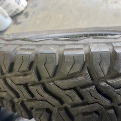 ジムニー　タイヤ　185/85R16 4本　2022年製　TOYO オープンカントリー　バリ山　ホワイトレター　オフロード　マッド