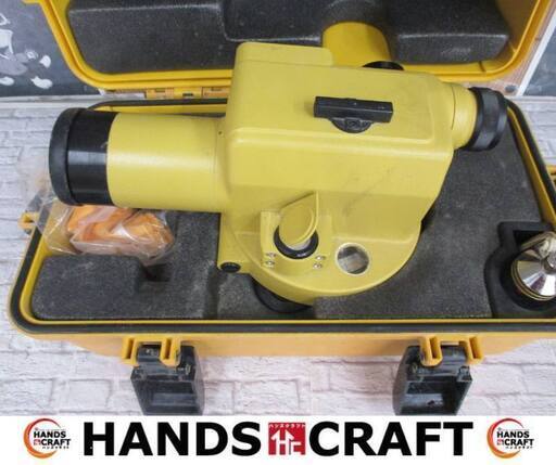 トプコン　TOPCON　AT-M3　レベル　中古品　現状品　ケース付き　【ハンズクラフト宜野湾店】