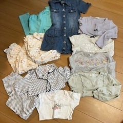 女の子11枚セット　120130140パジャマ　子供用品 キッズ...