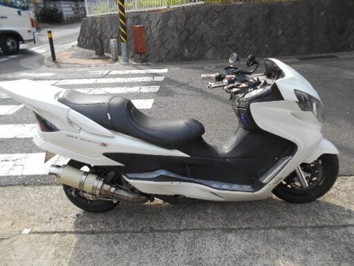 スズキ　SUZUKI　スカイウェイブ250S　CJ44A　ワンオーナー車　ドレスアップ多数　現車確認　引取可能