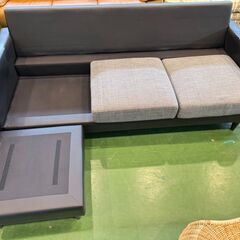 【愛品館八千代店】マルイチセーリング　カウチソファ　グレー