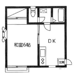 🏢安心の叶えRoom✨『1DK』越谷市袋山✨敷金礼金無料💰✨人気...