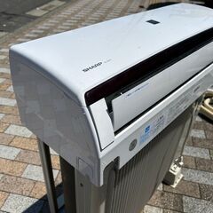 決まりました😊シャープ エアコン✨8畳程度 2019年製 😊AC-2507C✨エアコンクリーニング渡し