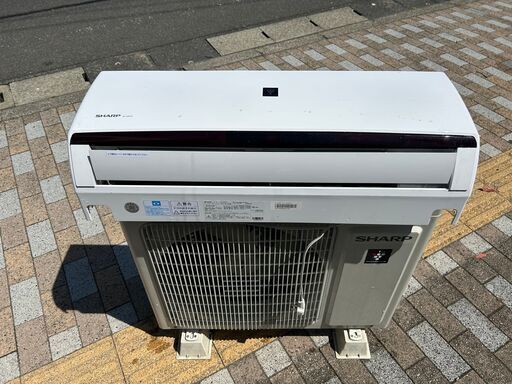 決まりましたシャープ エアコン✨8畳程度 2019年製 AC-2507C✨エアコンクリーニング渡し