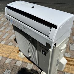 決まりました😊シャープ エアコン✨8畳程度 2019年製 😊AC-2507C✨エアコンクリーニング渡し