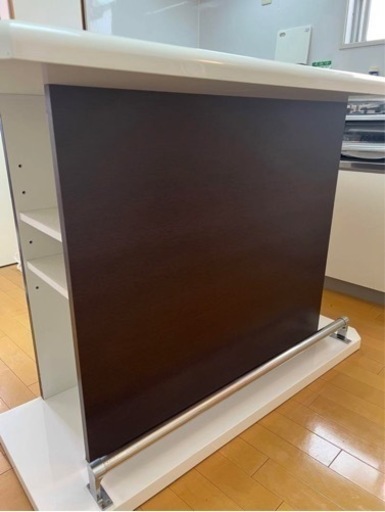 カウンターテーブル\u0026カウンターチェア2脚セット
