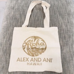 ハワイ　ALEX AND ANI トートバッグ