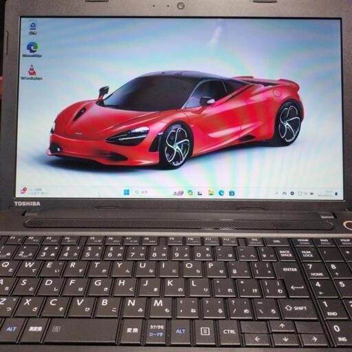 【成約 4/12 8:30 お渡し予定】東芝 Dynabook SSD ノートパソコン Windows11 Office2021①